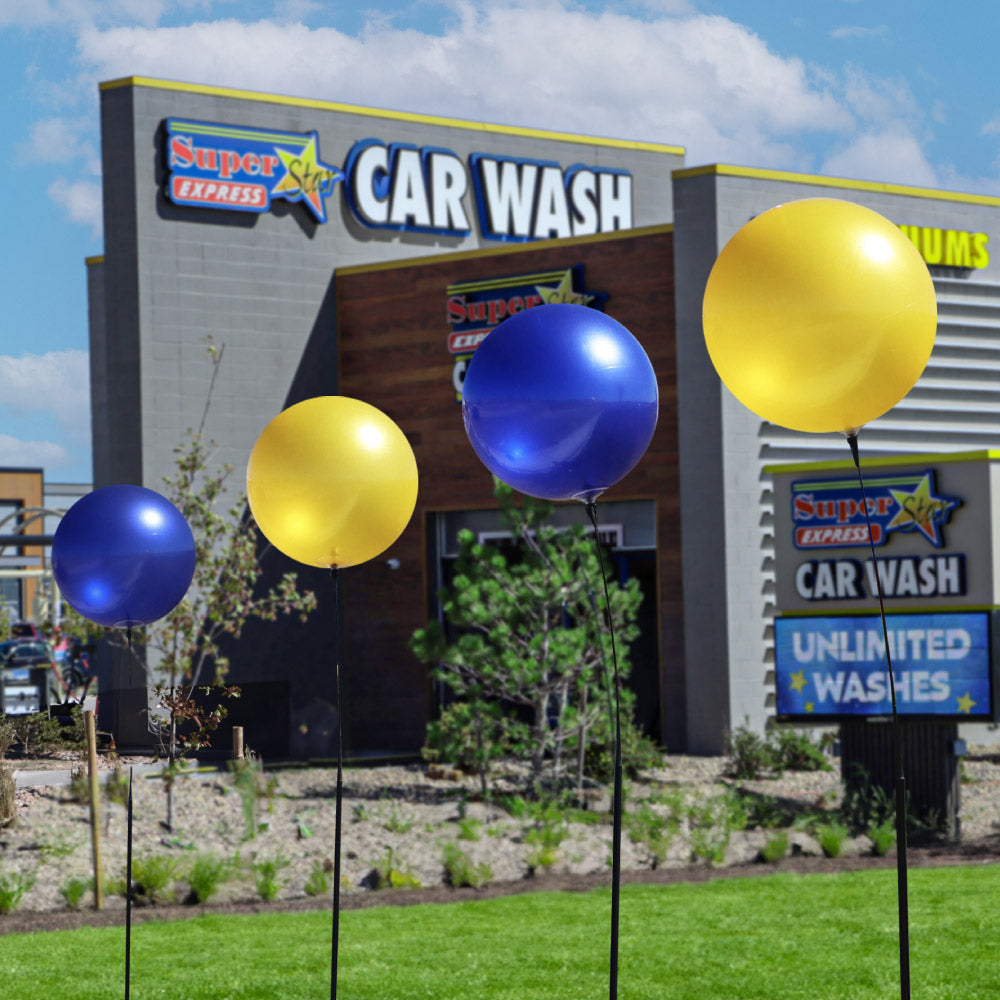 5 Creative Outdoor Advertising Ideas for Car Washes - Car Wash Balloons, Car Wash Flags, Car Wash Banners oh my!