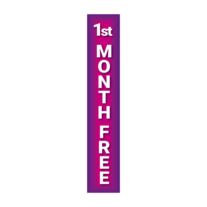 Replacement Pole Cover - First Month Free - Purple